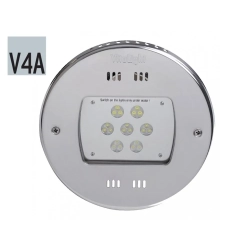 Lampa do basenu 28/4er POWER LED 3.0 (6000 K) Ø 270 mm INOX